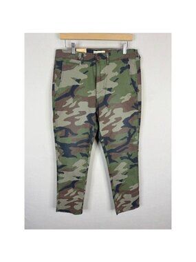 Denim & Supply Ralph Lauren Mens Camo Tapered Fit Chino Pants 32x30 Green NWT